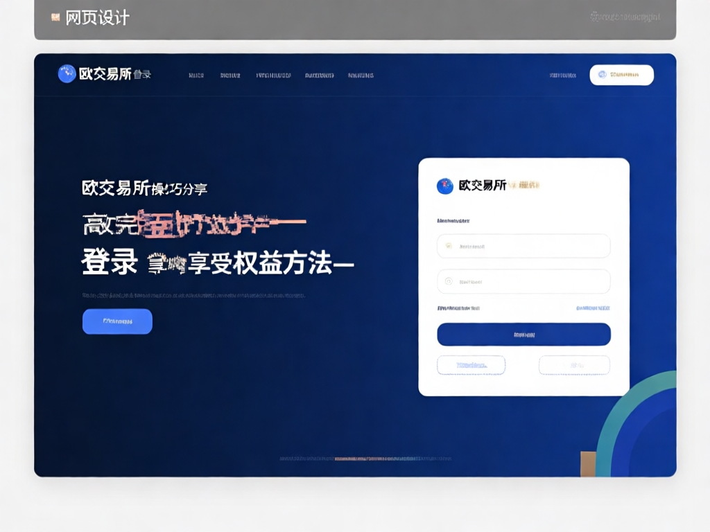 欧交易所登录界面示意图
